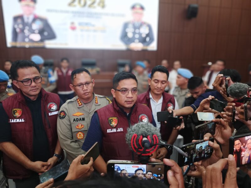 Direktur Reserse Narkoba Polda Kalsel, Kombes Pol Kelana Jaya