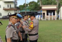 Kapolres Banjarbaru, AKBP Pius Febry Aceng Loda, memimpin serah terima jabatan (Sertijab) tiga pejabat di lingkup Polres Banjarbaru. 