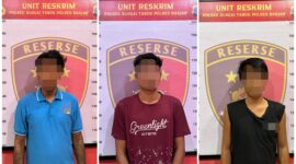 Tiga pelaku pengeroyokan sudah diamankan polisi. 