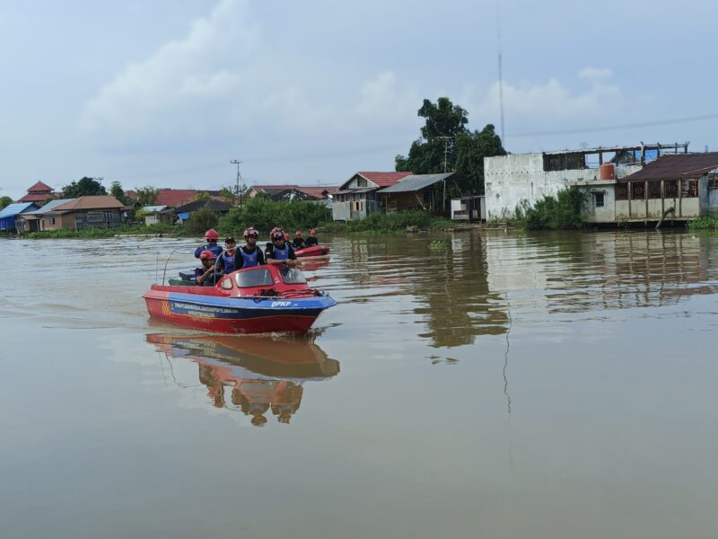Proses pencarian korban dugaan tenggelam masih dilakukan. 