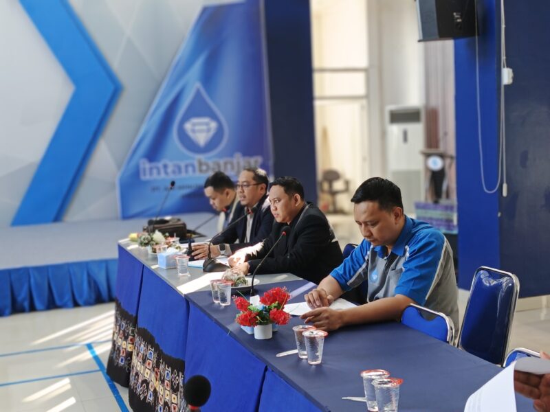 konferensi pers di Aula PTAM Intan Banjar, Selasa (17/6/2025). 
