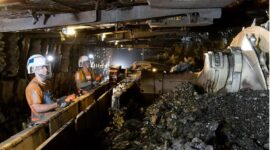 Ilustrasi tambang bawah tanah (underground)