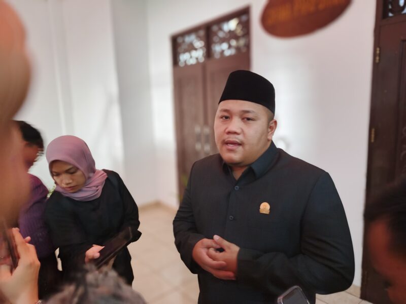 Ketua DPRD Banjarbaru, Gusti Rizky Sukma Iskandar Putera.