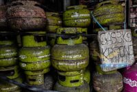 Ilustrasi Gas LPG 3 Kg. (Foto: Matarakyat) 