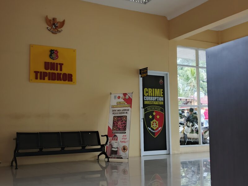 Unit Tipidkor Polres Banjar. 