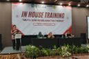 In House Training dengan tema “Mutu dan Keselamatan Pasien” Yang digelar di salah satu Hotel di Banjarbaru, Selasa (26/8/2025).