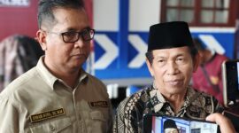 Tokoh masyarakat Kabupaten Banjar, H Gusti Abdurachman (kanan) 