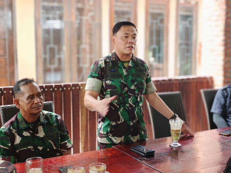 Komandan Kodim (Dandim) 1006 Banjar, Letkol Inf Bambang Prasetyo Prabujaya. 