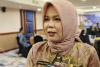 Kepala Bidang Pemberdayaan Perempuan dan Perlindungan Anak (PPPA) Dinsos P3AP2KB Kabupaten Banjar, Merilu Ripner.