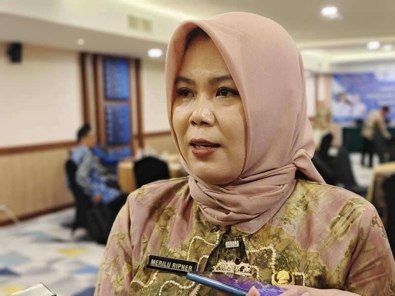 Kepala Bidang Pemberdayaan Perempuan dan Perlindungan Anak (PPPA) Dinsos P3AP2KB Kabupaten Banjar, Merilu Ripner. 