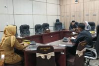 Rapat Dengar Pendapat (RDP) Komisi IV DPRD Kabupaten Banjar bersama Dinas Sosial, Pemberdayaan Perempuan, Perlindungan Anak, dan Keluarga Berencana (Dinsos P3AP2KB) Kabupaten Banjar yang dijadwalkan pada Selasa (27/1/2026) terpaksa ditunda.