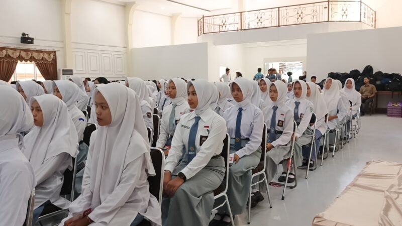 Proses seleksi calon Pasukan Pengibar Bendera Pusaka (Paskibraka) tahun 2026.