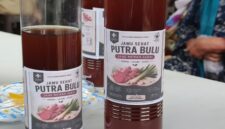 Jamu Jahe Merah dan Serai Khas Awang Bangkal Barat. 