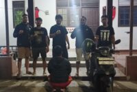Polisi mengamankan seorang pria berinisial TS yang diduga melakukan pelecehan seksual dengan modus begal payudara dan bokong terhadap perempuan di wilayah Martapura, Kabupaten Banjar. (Foto: Wahyu)