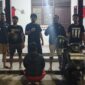 Polisi mengamankan seorang pria berinisial TS yang diduga melakukan pelecehan seksual dengan modus begal payudara dan bokong terhadap perempuan di wilayah Martapura, Kabupaten Banjar. (Foto: Wahyu) 