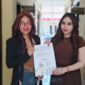 Mediasi tersebut berlangsung pada Jumat (28/8/2026), antara Nabila Zirus (kanan) dengan pihak terlapor, Vivi Djohari (kiri). 